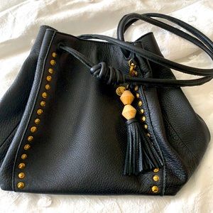 the sak Black Leather Bag